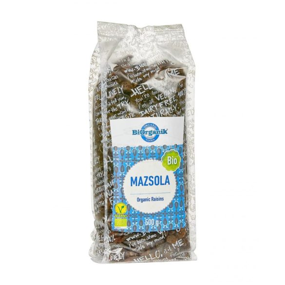 BiOrganik bio Mazsola 500g