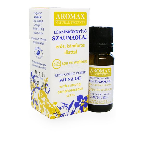 Aromax Szaunaolaj Légzéskönnyítő 10ml