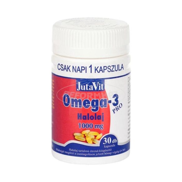 JutaVit Omega-3 Halolaj 1000mg kapszula 110x