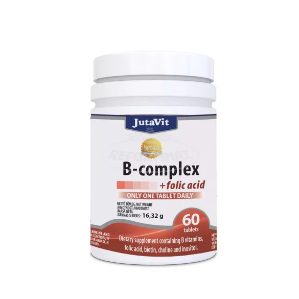 JutaVit B-komplex+folsav tabletta 60x