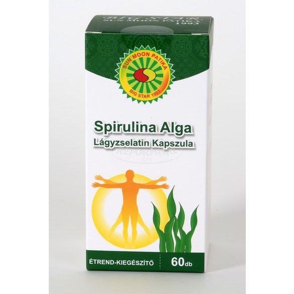 Big Star Spirulina alga kapszula 60x