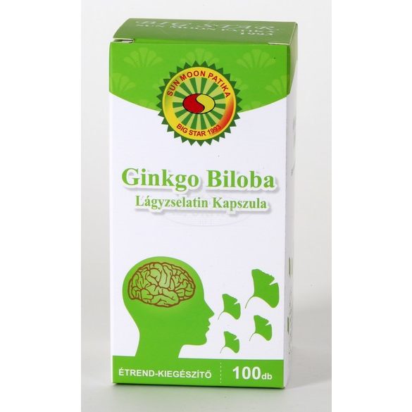 Big Star Ginkgo biloba kapszula 60mg 100x