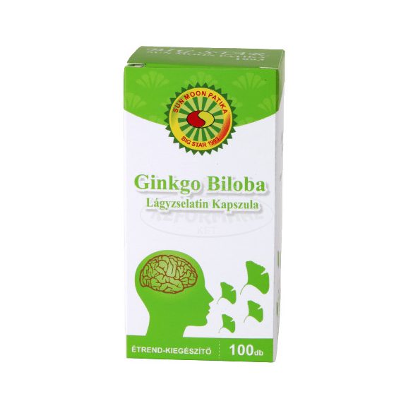 Big Star Ginkgo biloba kapszula 60mg 100x