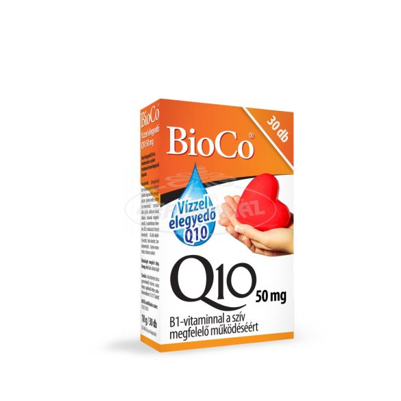 BioCo Q10 vízzel elegyedő 50mg 30x