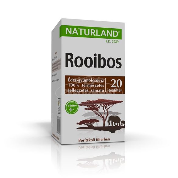 Naturland rooibos tea filteres 30g