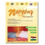 Napfény testgyertya teafa 10x
