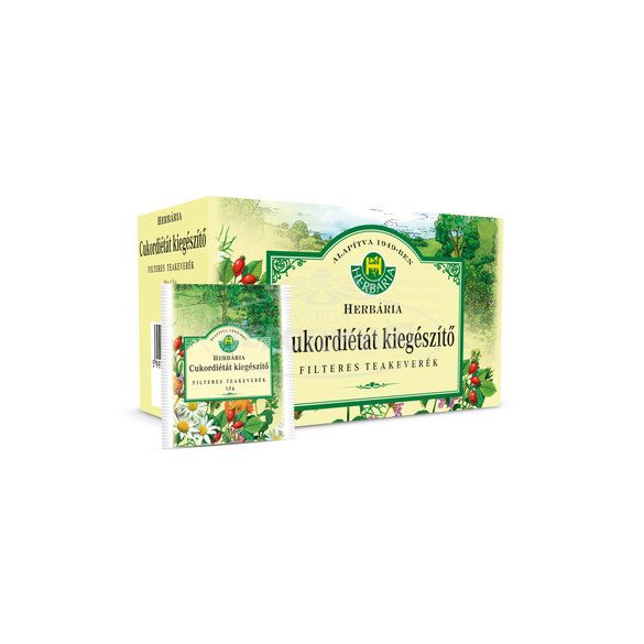 Herbária Cukordiétát kiegészítő tea filteres 20x1.5g 30g