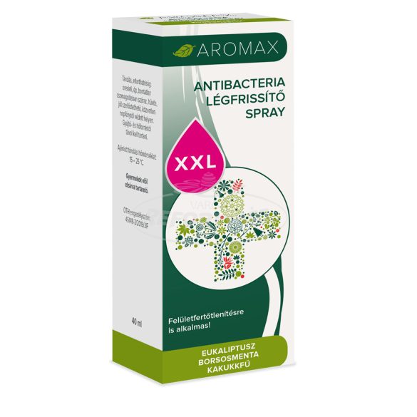 Aromax antibakteria légfrissítő spray eukaliptusz borsme ta kakukkfű 20ml