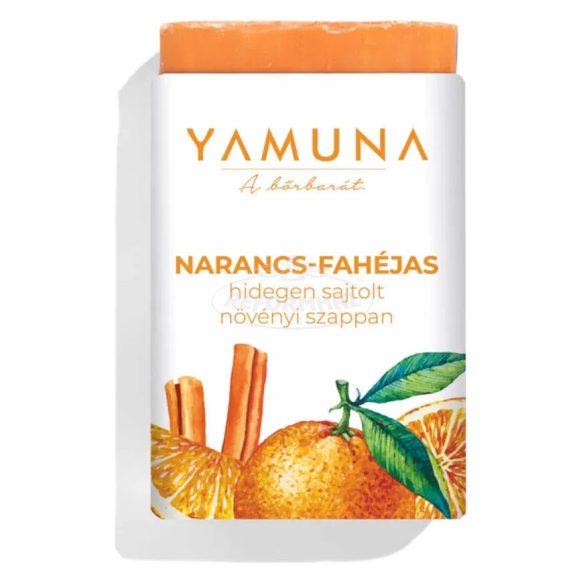Yamuna Aromaterápiás szappan narancs-fahéj 110g