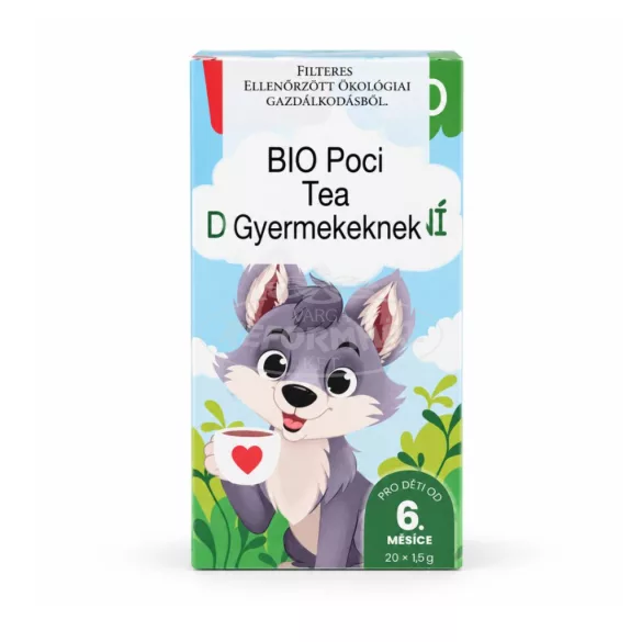 Apotheke emésztést segítő tea gyermek BIO Poci filteres 20x