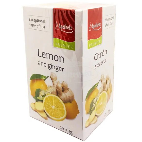 Apotheke gyümölcstea gyömbéres-citrom 20x