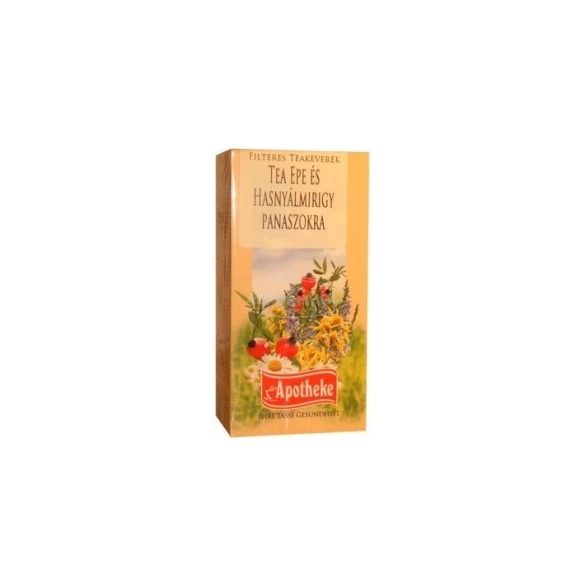 Apotheke epe és hasnyálmirigy tea filteres 20x