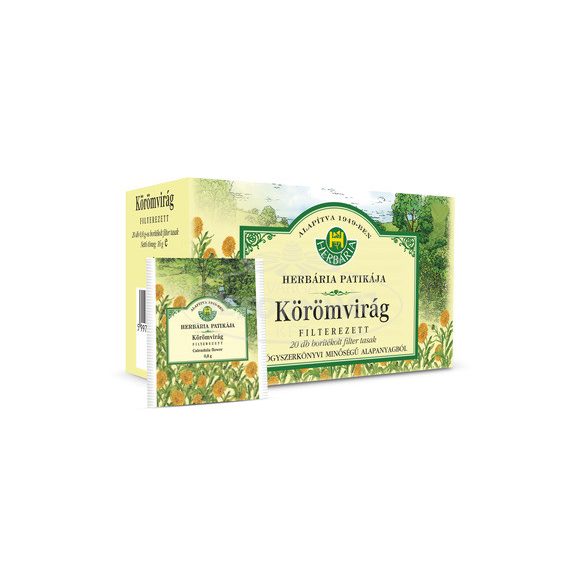 Herbária Körömvirág  tea filteres  borítékolt 20x