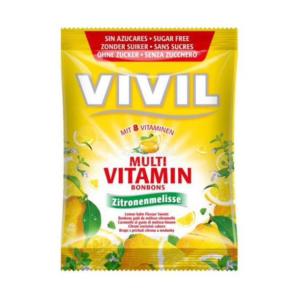 Vivil cukormentes multivitamin lemon 60g