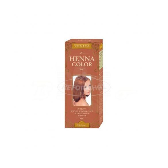 Henna color krémhajfesték 7 rézvörös 75ml