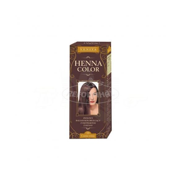 Henna color krémhajfesték 18 feketemeggy 75ml