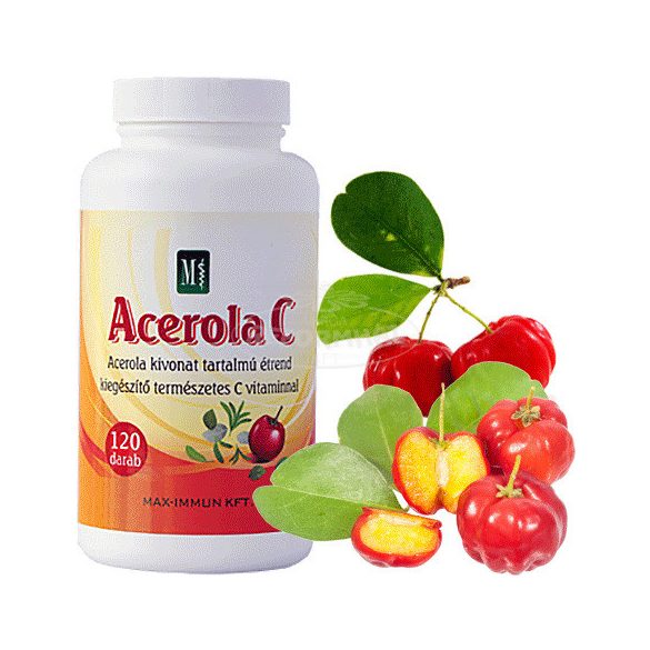 Acerola C étrend kiegészítő kapszula 120x
