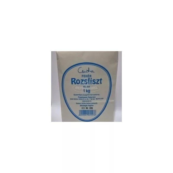 Csuta Rozsliszt RL-60 fehér 1kg