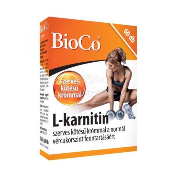 BioCo L-karnitin 500mg kapszula 60x