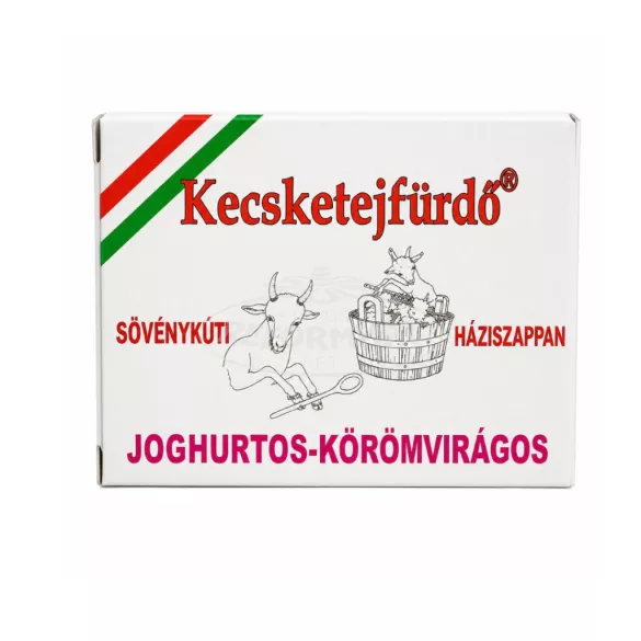 Kecsketejfürdő joghurtos-körömvirágos háziszappan 100g