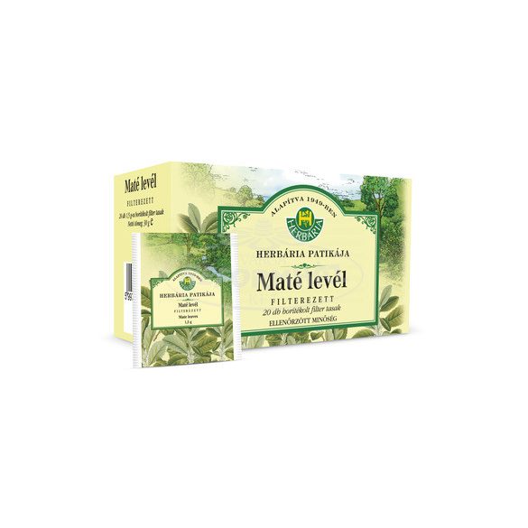 Herbária Mate levél filter tea 20x1,5g 30g