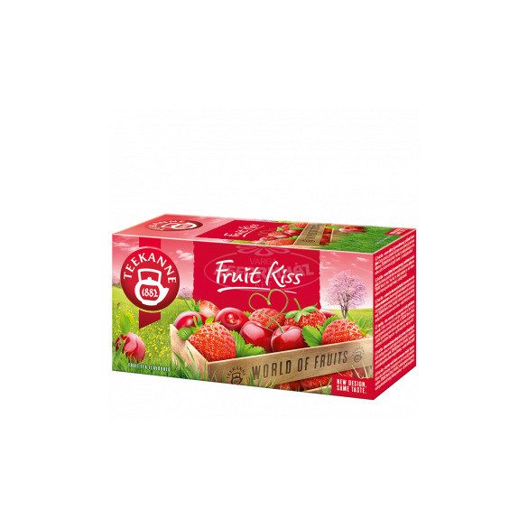 Teekanne gyümölcstea Fruit kiss cseresz.és eper filt. 20x