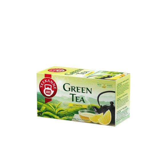 Teekanne Zöld tea citrommal filteres 20x