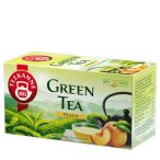 Teekanne Zöld tea barackkal filteres 20x