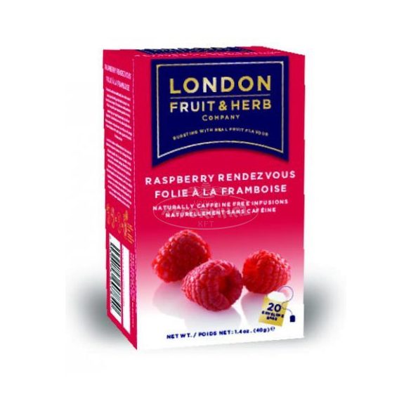 London gyümölcstea málna tea filteres 20x
