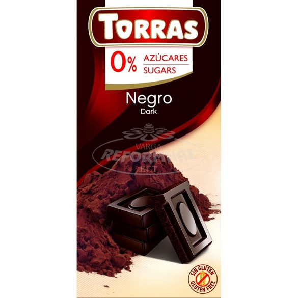 Torras Diabetikus étcsokoládé Dark HCN 75g