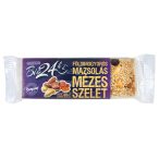 Biopont bio mézes földimogyoró-mazsola szelet 40g
