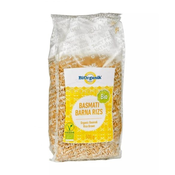 BiOrganik bio basmati barnarizs 500g