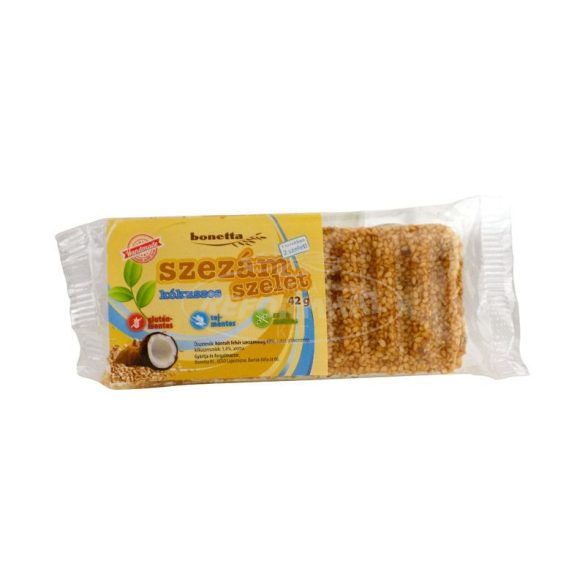 Bonetta szezámszelet kókuszos 42g