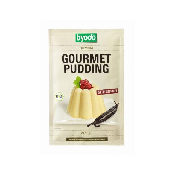 Byodo bio vaníliás pudingpor 36g