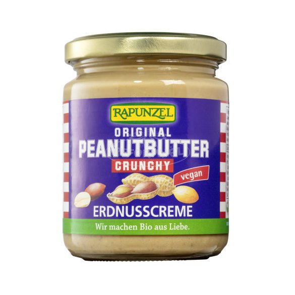 Rapunzel bio ropogós földimogyoróvaj 250g
