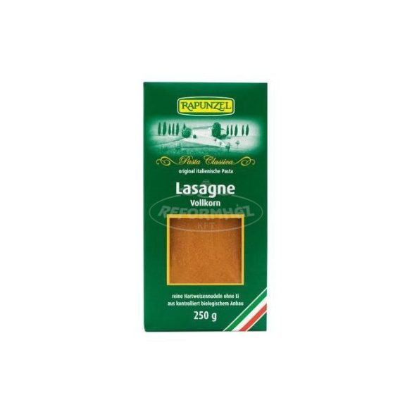 Rapunzel bio barna lasagne 250g