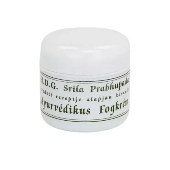 Tulasi Ayurvédikus fogkrém tégelyes 50ml