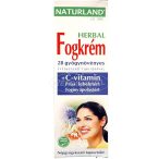 Naturland herbal svédkeserű fogkrém+ c vitamin 100ml