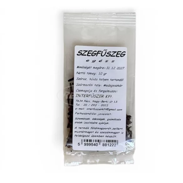Íz-Tár Szegfűszeg egész 10g
