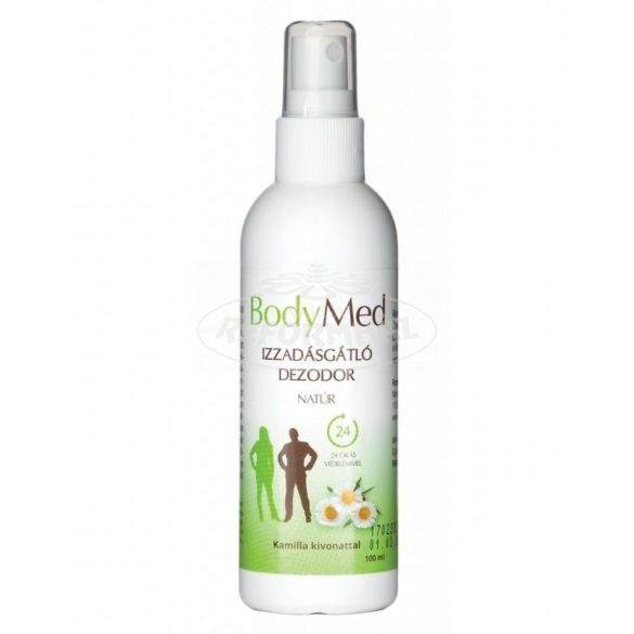 Bodymed izzadás gátló spray natural 100ml