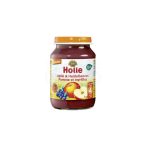 Holle bio bébiétel alma-fekete áfonya 190g