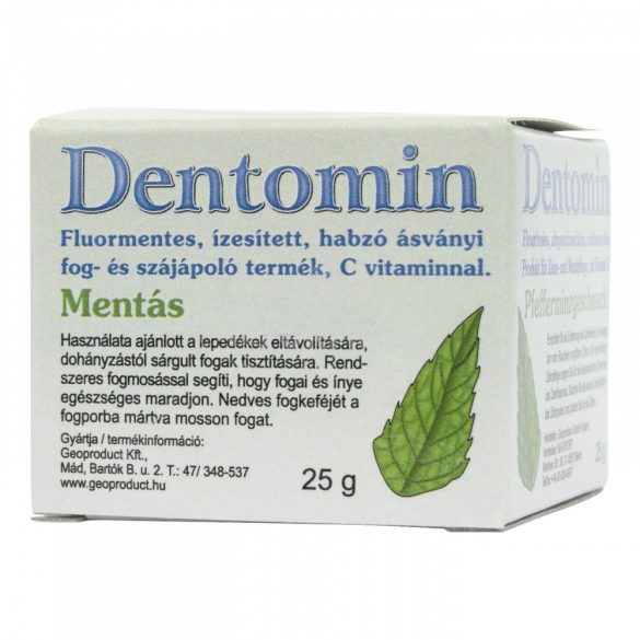 Dentomin H habzófogpor menta 25g