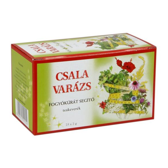 Csala Varázs teakeverék filteres 25x2g 50g