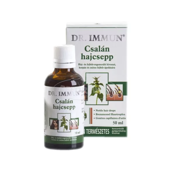 Dr Immun csalán hajcsepp 50ml