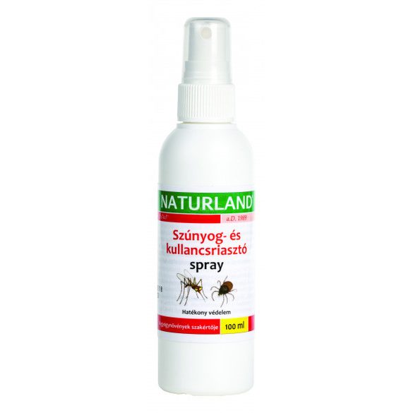 Naturland szúnyog és kullancsriasztó spray 100ml