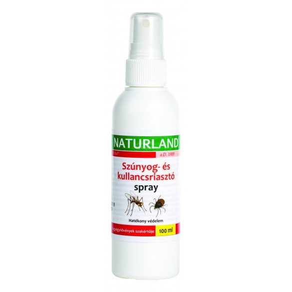 Naturland szúnyog és kullancsriasztó spray 100ml