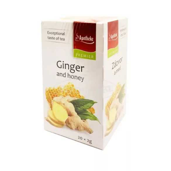 Apotheke mézes gyömbér tea 20x