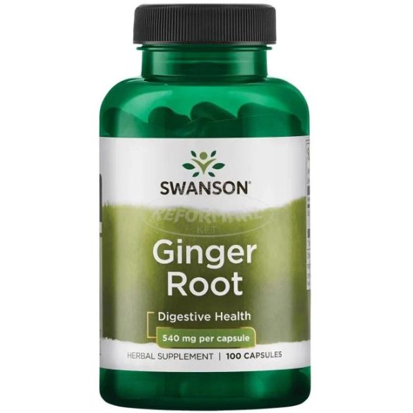 Swanson Gyömbér kapszula 540mg 100x