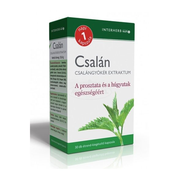 Interherb Napi 1 Csalángyökér extraktum kapszula 40mg 30x