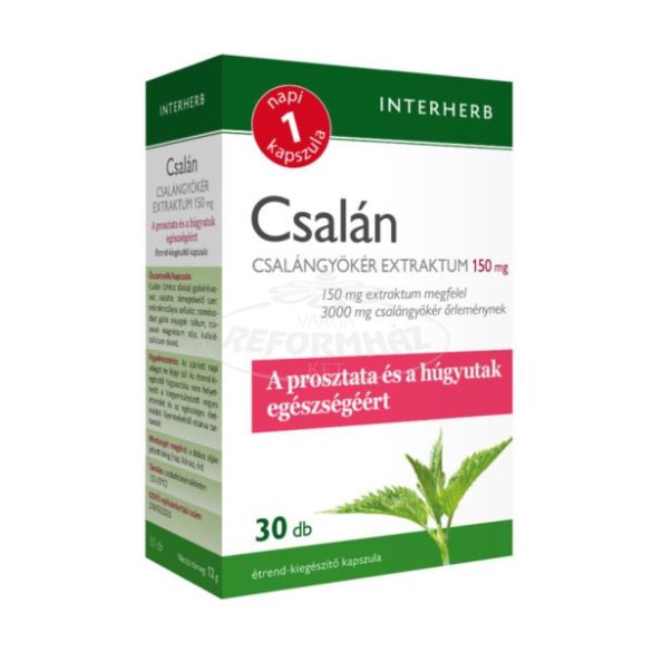 Interherb Napi 1 Csalángyökér extraktum kapszula 150mg 30x